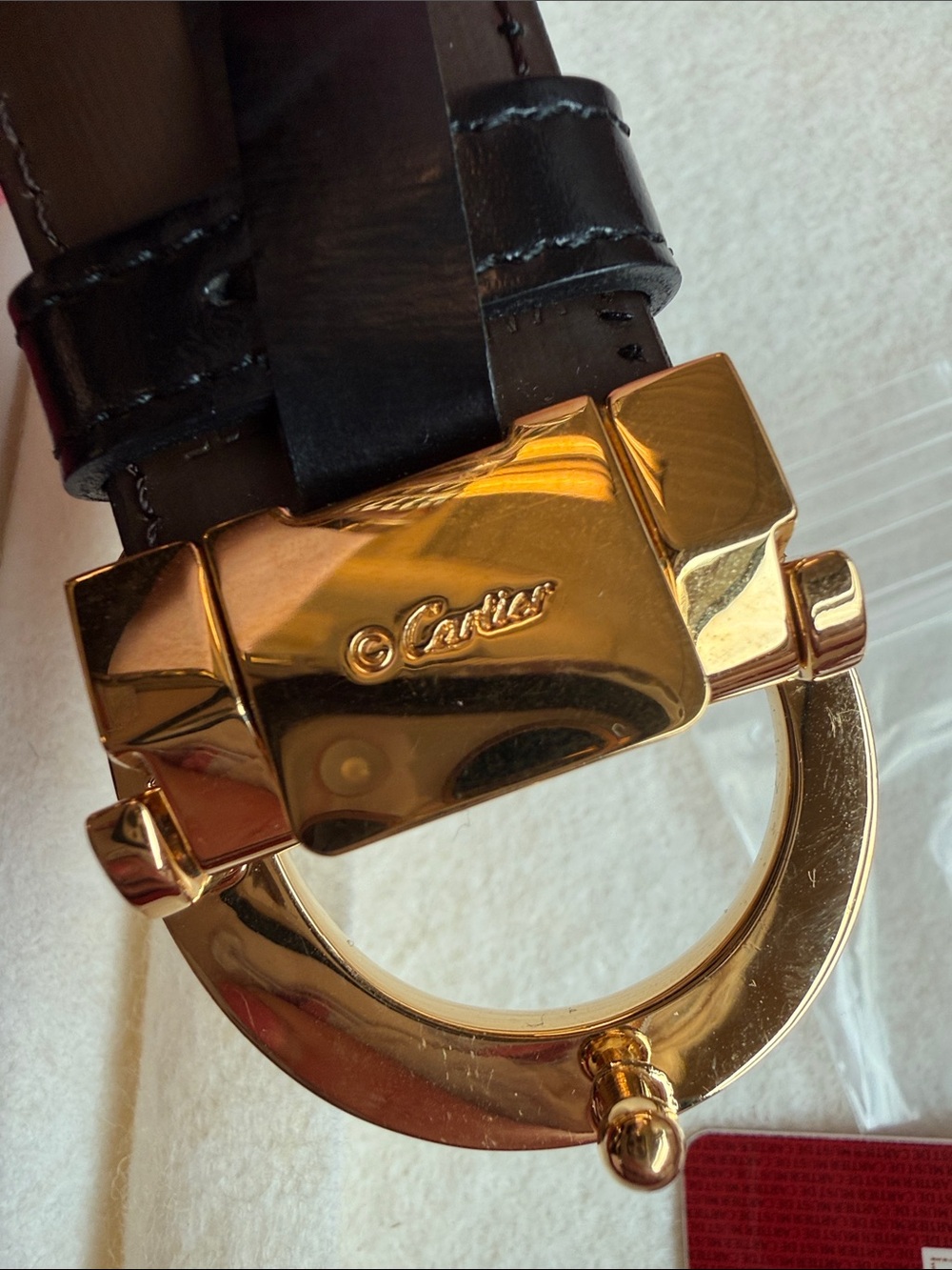 Vintage Cartier Reversible Belt Panther buckle full set - Picture 7 of 9